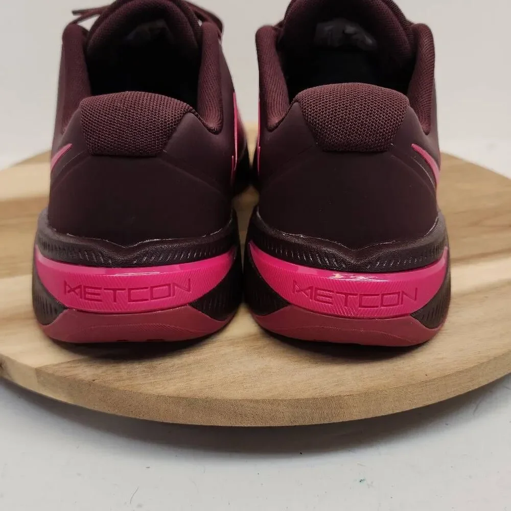 Nike Metcon 10 Women's Workout Shoes Size 9.5 Burgundy Pink